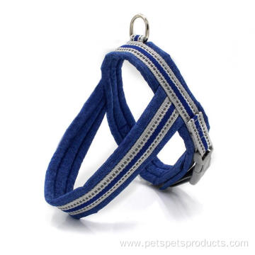 Eco-friendly no pull reflective padded dog harness